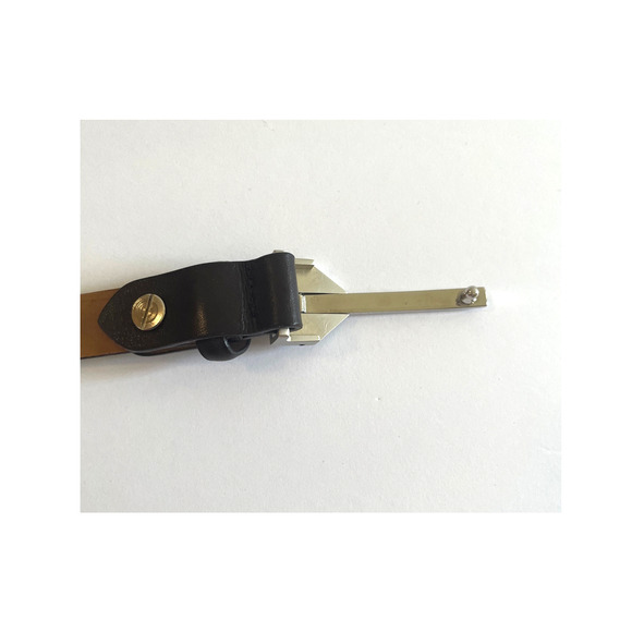 Y2K Byblos Belt Bag Haircalf Leather Snakeskin Print Flap Vintage Designer Italy - Picture 12 of 16